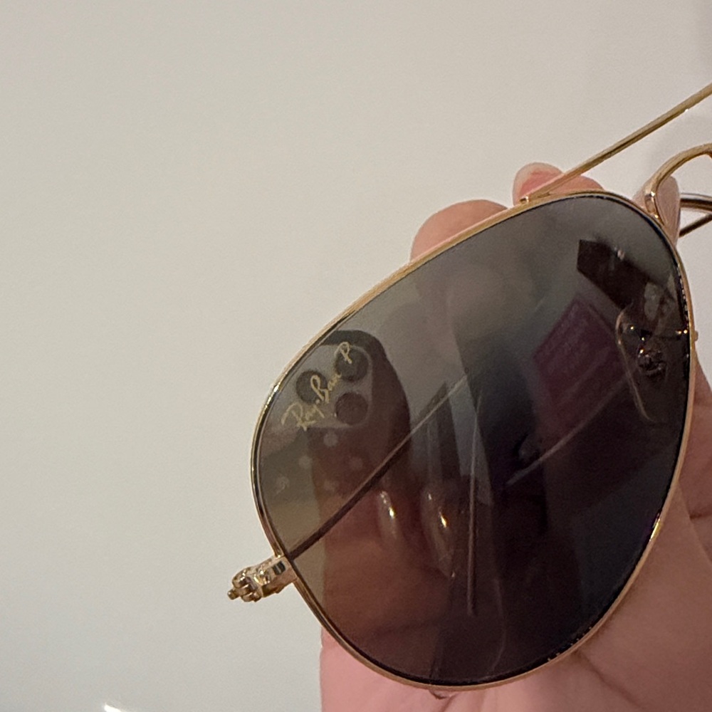 Gold Ray Bans - Picture 3 of 3
